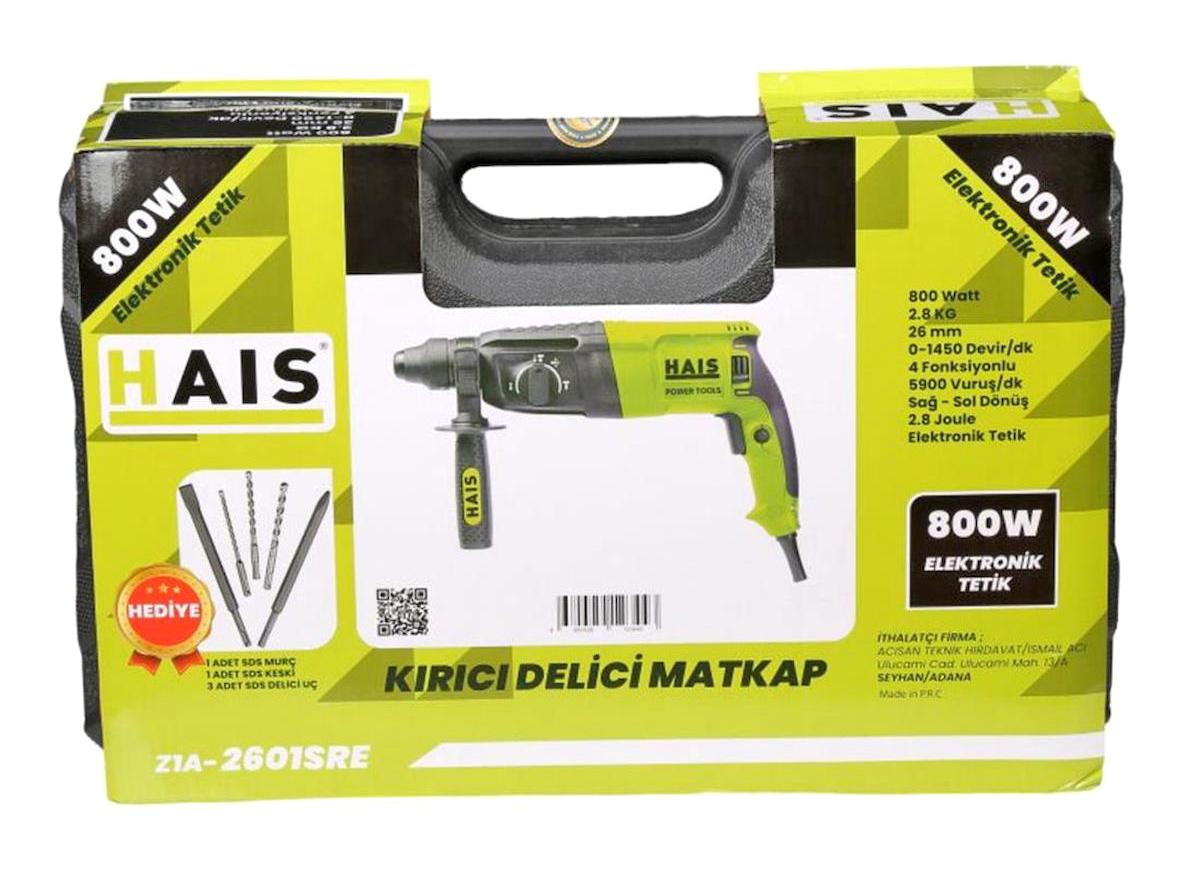 Hais Kırıcı Delici Matkap 800 Watt Z1A-2601SRE - 4841003