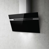 Elica Stripe Lux 265 m³ Emiş Gücü 60 cm Cam Bacasız Duvar Tipi Davlumbaz Siyah