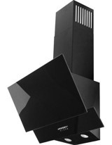 Femaş FD 101 500 m³ Emiş Gücü 60 cm Cam Bacalı Ada Tipi Davlumbaz Siyah