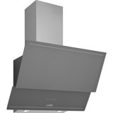 Luno 3420.6.S01 450 m³ Emiş Gücü 60 cm Cam Bacalı Duvar Tipi Davlumbaz Gri