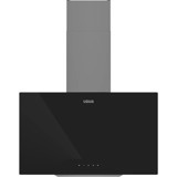 Uğur 6012GSA3D 450 m³ Emiş Gücü 60 cm Cam Bacalı Duvar Tipi Davlumbaz Siyah