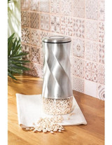 Karaca Tottori Silindir Cam-Metal Saklama Kabı 1.25 lt