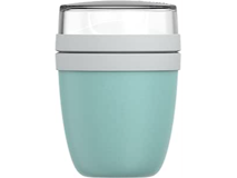 Mepal Lunch Pot Silindir Çelik Saklama Kabı 2x420 ml Mavi