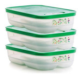 Tupperware Sera Dikdörtgen Plastik Saklama Kabı 3x1.8 lt