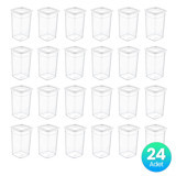 Smartware Skali Kare Plastik Saklama Kabı 24x1.44 lt