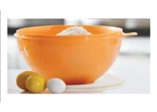 Tupperware Miksim Yuvarlak Plastik Saklama Kabı 2.75 lt Turuncu