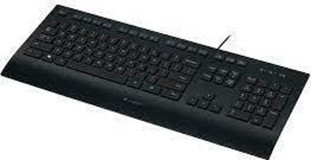 Logitech Q Kablolu Siyah Klavye