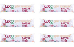 Lixo Battal Boy 75x90 cm Çöp Poşeti 6x10 Adet Mavi