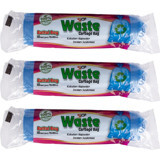 Sa Waste Battal Boy 75x90 cm Çöp Poşeti 3x10 Adet Mavi