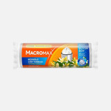 Macromax Hanımeli Kokulu Büzgülü Büyük Boy 65x70 cm Çöp Poşeti 20 Adet Beyaz