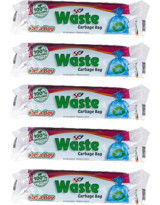 Sa Waste Orta Boy 55x60 cm Çöp Poşeti 5x15 Adet Mavi