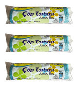 Canhome Jumbo Boy 80x110 cm Çöp Poşeti 3x10 Adet Mavi