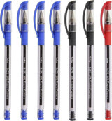 Faber-Castell 1425 Plastik 3 Renkli 0.5 mm İğne Uçlu 7'li Tükenmez Kalem Seti