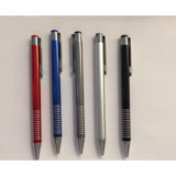 Steelpen 1404 Metal Tek Renkli Mavi 5'li Tükenmez Kalem Seti