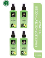 Ilgaz Elegance Zeytin Çiçeği Sprey Plastik Şişe Kolonya 4x150 ml