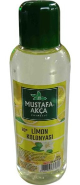 Mustafa Akça Limon Plastik Şişe Kolonya 200 ml