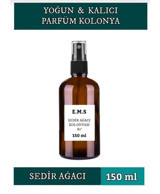 E.M.S Sedir Ağacı Sprey Cam Şişe Kolonya 150 ml