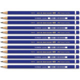 Faber-Castell 12'li Mercan Köşeli Siyah 2B Kurşun Kalem Seti