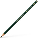 Faber-Castell 9000 Köşeli Siyah 6B Kurşun Kalem