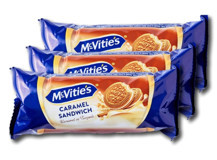 McVitie's Caramel Sandwich Karamelli-Tarçınlı Bisküvi 3x88 gr