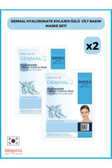 Dermal Hyaluronate Nemlendirici Kağıt Yüz Maskesi 2x23 gr