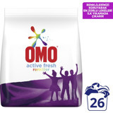 Omo Active Fresh Renkliler İçin 26 Yıkama Toz Deterjan 4 kg