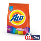 Alo Renkliler İçin 20 Yıkama Toz Deterjan 3 kg