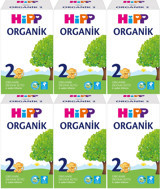 Hipp Tahılsız Organik Probiyotikli 2 Numara Devam Sütü 6x600 gr