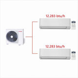 Toshiba 12+12 21000 Btu A+++ Enerji Sınıfı R32 Inverter Multi Split Duvar Tipi Klima