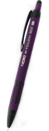 Noki W-Touch 8600 Silikon Metalik Mor 0.7 mm Uçlu Versatil Kalem