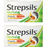 Strepsils Herbal Propolis Vitamin 2x16 Tablet