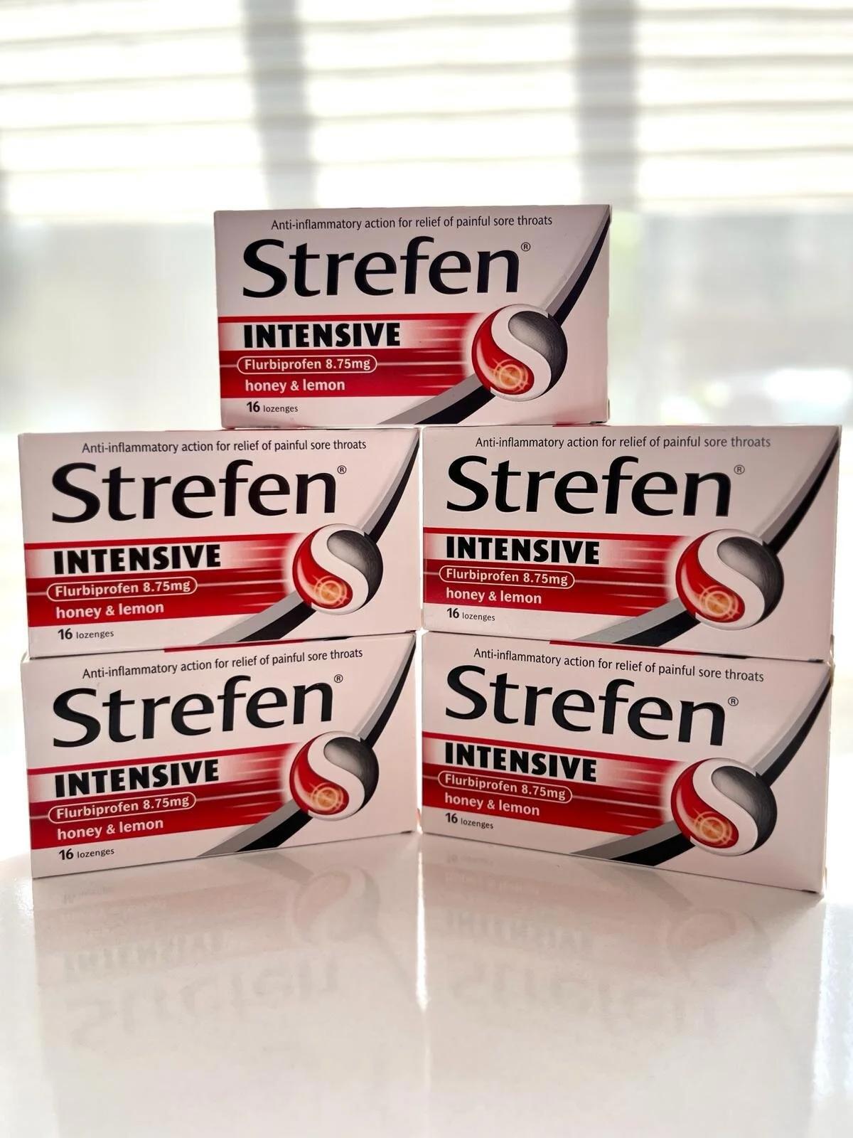 Strefen Intensive Ballı-Limonlu Pastil 5x16 Adet