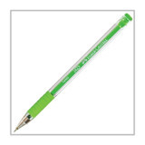 Faber-Castell 1425 Plastik Tek Renkli 0.7 mm İğne Uçlu Açık Yeşil 3'lü Tükenmez Kalem