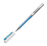 Faber-Castell True Gel Colour Plastik Tek Renkli 0.7 mm Mavi Tükenmez Kalem