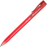 Faber-Castell 1425 Auto Plastik Tek Renkli 1.0 mm Kırmızı Tükenmez Kalem