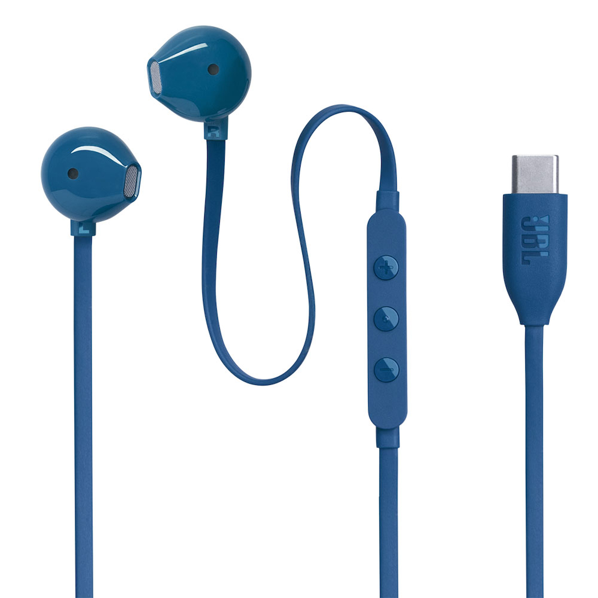 Jbl Tune 305C Silikonsuz Mikrofonlu Type C Kablolu Kulaklık Mavi