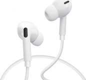 Winex Gfz Hf05 Silikonsuz Mikrofonlu 3.5 mm Jak Kablolu Kulaklık Beyaz
