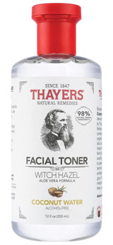 Thayers Cadı Fındığı ve Hindistan Cevizi Tüm Ciltler İçin Yüz Temizleyici Losyon Tonik 355 ml