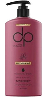 DP Derinlemesine Onarım Onarıcı Düz Saçlar İçin Tuzsuz Kantaron Yağı Unisex Şampuanı 425 ml