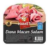 Namet Dilimli %100 Dana Macar Salam 6x50 gr