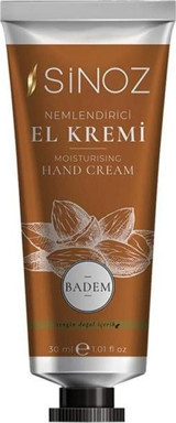 Sinoz Badem Yağlı Tüm Ciltler İçin El Kremi 30 ml