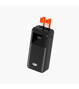 Linktech LC33 Strong 30000 mAh Dijital Göstergeli USB Type C Powerbank Siyah
