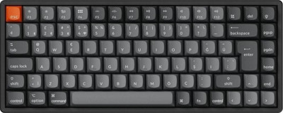 Keychron K2 Max Türkçe Q RGB Brown Switch Kablosuz Siyah Mekanik Klavye