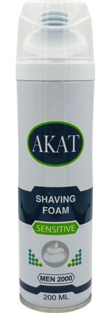 Akat Sensitive Hassas Ciltler İçin Tıraş Köpüğü 200 ml