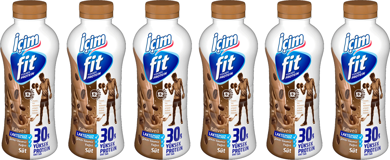 İçim Fit Laktozsuz Kahveli Süt 6x400 ml