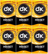 Okey Hisset İnce Prezervatif 6x20'li