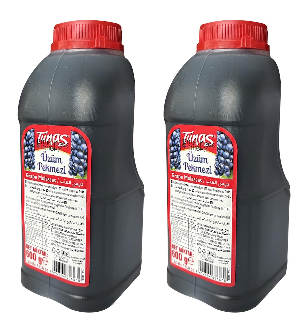 Tunas Üzüm Pekmezi 2x600 gr