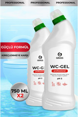 Grass Wc-Gel Professional Tuvalet Temizleyici 2x750 ml