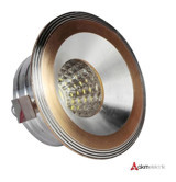 Ycl YC-103B Metal Tekli Yuvarlak Gömme LED Spot Altın-Gümüş