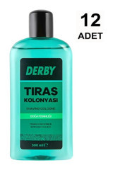 Derby Doğa Ferhalığı Tıraş Kolonyası 12x250 ml